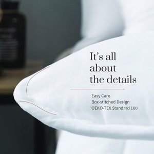 Chất Lượng Cao Cấp Ấm Mềm Mại Chăn 100% Bông Xuống Thay Thế Giường Duvet <span class=keywords><strong>Comforter</strong></span> Cho Khách Sạn - Product Image 2