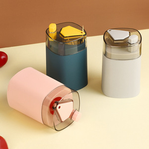 Nordic Style Push Button <b>Toothpick</b> Holder Portable Plastic <b>Toothpick</b> Box For Home Restaurant Hotel Use - Product Image 1