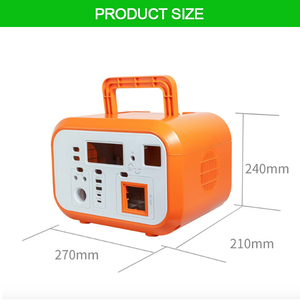600W ポータブル発電所 220V 純粋な正弦波屋外ソーラー発電機 RV キャンプツール用 緊急バックアップ バッテリーなし - Product Image 4