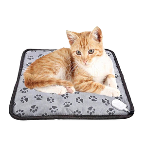 Coussin chauffant électrique pour animaux de compagnie en gros |   Tapis d'hiver doux et imperméable |   Chaleur confortable à température réglable pour chiens et chats - Product Image 1