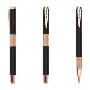 Nuevo Bolígrafo de Lujo con Grabado Metálico, Elegante, Personalizado con Logotipo, Tinta de Regalo y Clip, para Proveedores - Product Image 5