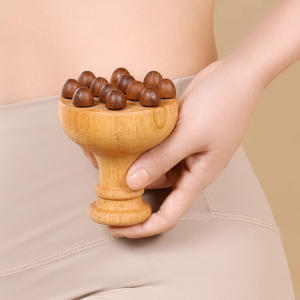 Holztherapie-Massage werkzeuge Holzkörper bürste Faszien blaster Meridian Druck bürste Körperform ung Profession elle Mader oterapia - Product Image 3