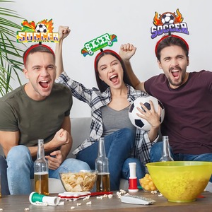 Ensemble de bandeaux pour fête de football, serre-têtes d'ambiance pour le jour du match - Product Image 4