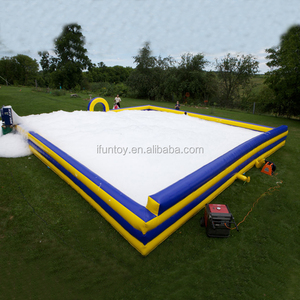 Piscina de Espuma Inflable Portátil de PVC para Exteriores, <span class=keywords><strong>Arena</strong></span> de Autos de Choque, Piscina de Gaga Ball, Tamaño Personalizable, Marca IFUN/OEM - Product Image 3