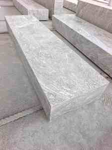 Pierre paysagère personnalisée en forme de vague de neige, gris magique, pour mur et marchepieds, avec finition brûlée - Product Image 6