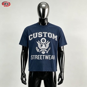 Camisetas Personalizadas para Hombre, Estampado en Serigrafía, Estilo Oversize, Vintage, Lavado Ácido, Desgastado - Product Image 1