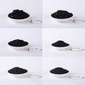 Granül kömür bazlı aktif karbon gaz filtresi GAC adsorptif değer gaz için endüstriyel sınıf düşük nem 30-60Mesh - Product Image 2