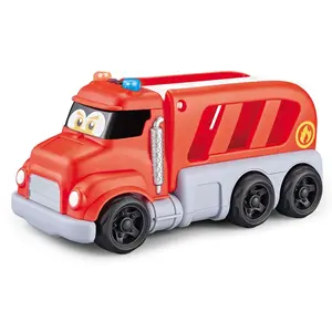 Trẻ em quán tính cháy xe tải đồ chơi xe hơi cho bé trai tàu sân bay xe tải đồ chơi với âm nhạc và ánh sáng