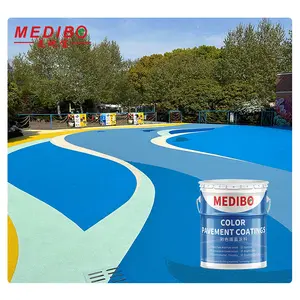 Granular Grains Colored Ceramic Non-Skid Pavement Coating for Safety Urban Roads