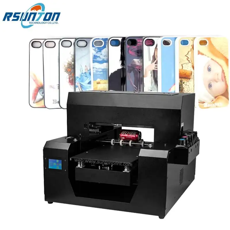 Fábrica direta venda inkjet digital 3d l1800 uv, caso do telefone para a4 uv impressora, preço uv impressora lisa
