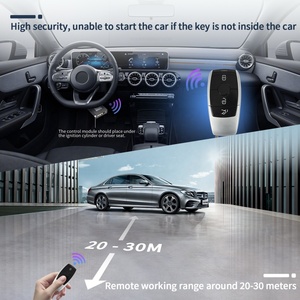 Système de clé intelligente EASYGUARD sans clé compatible avec BENZ FBS4 avec bouton de démarrage OEM (2014-) et accès confort (Comfort Access) - Product Image 6