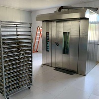 32 bandejas de horno rotatorio/horno/máquina de panadería