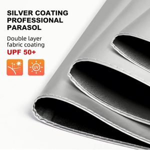 UV Protection Custom Sunny and Rainy Silver Coating Umbrella with Logo for Client <b>Gifts</b> Team Building Welcome <b>Gifts</b> - Product Image 3