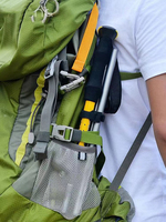 Bâton de randonnée de trekking pliant de voyage personnalisé en usine avec étui de transport, canne pliable bâton de marche réglable EVA,EVA