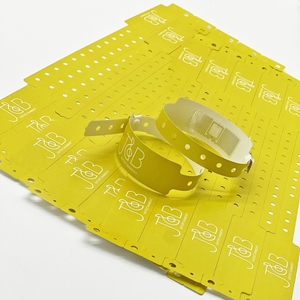 DingBa – Bracelets d'identification en plastique, pour événements, Festival, vinyle PVC, bon marché - Product Image 1