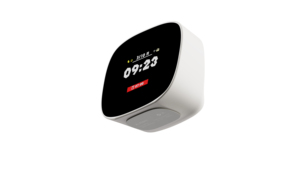Reloj Despertador Inteligente IAC-01 con Conectividad Wi-Fi, Pantalla LCD de 2.8 Pulgadas, Funciona con Batería, Cuerpo de Plástico, Conversación con IA - Product Image 1