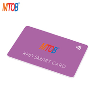 Color personalizado impreso 13,56 MHz PVC NFC RFID MIFARE tarjeta AES ultraligera para la venta al por mayor