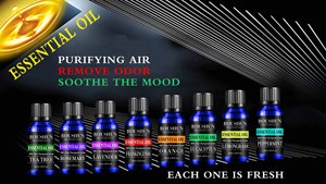 Roushun Aromatherapy Top 8 Loại Tinh Dầu 100% Nguyên Chất & Trị Liệu Lớp-Bộ Quà Tặng Lấy Mẫu Cơ Bản - Product Image 4