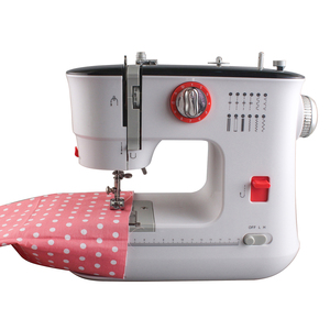 <strong>Sewing</strong> <strong>Machine</strong> a Mini Overlock <strong>Handheld</strong> Hand Home <strong>Uk</strong> Us Eu Au Plug With Extension Table Industrial Toy Price Sm-202A Portable - Product Image 3