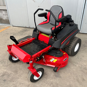 Trattorino rasaerba con guida GPS, altezza di taglio regolabile, luci di lavoro a LED, motore elettrico a 4 tempi 48V, grado industriale - Product Image 2