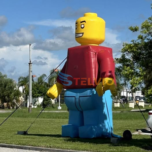 Vente en gros de mascotte gonflable <span class=keywords><strong>Lego</strong></span> Man Décoration publicitaire <span class=keywords><strong>Lego</strong></span> Man Décoration gonflable <span class=keywords><strong>Lego</strong></span> Man Modèle de dessin animé à vendre - Product Image 4