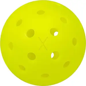 NEOB Sports one piece Outdoor Pickleballs - X-40 Pickleball Balls - USA Pickleball (USAPA) Approved