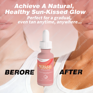 Gotas Autobronceadoras de Marca Privada OEM, Bronceado Natural Brillante, Suplemento Vitamínico en Gotas Autobronceadoras sin Sol - Product Image 5