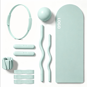 Ballon d'exercice anti-pression haute densité, nouveau modèle, écologique, non extra épais, pour la maison, kit de fitness - 2.2, un kit complet - Product Image 1