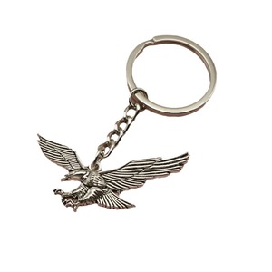 Llavero Portátil Popular con Diseño de Águila Simple, Chapado en Aleación, Regalo Promocional, Llavero de Animal para Niños y Adultos Unisex - Product Image 1
