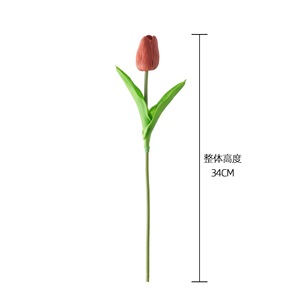 Tulipe Artificielle CallaFloral à Branche Unique, Décoration de Mariage Style INS, Vente Transfrontalière - Product Image 4