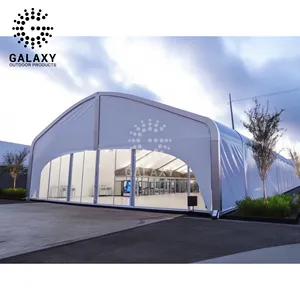 China Manufactures Arcum Party Event Tent Curve Design Exhibition Tent With Aluminum Alloy for Outdoor Events
