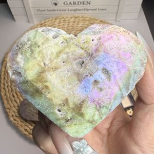 Cœur en sphalerite Aura en gros pour la Saint-Valentin, produit de guérison spirituelle Feng Shui vintage à prix abordable - Product Image 5