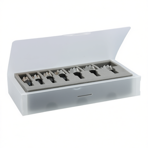 Hss Hole <b>Saw</b> Blades Kit 7 Piece Set For Metal Wood <b>Plastic</b> Drilling - Product Image 2
