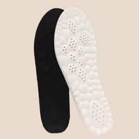 Semelles intérieures sport 4D en latex, souples, haute élasticité, respirantes, désodorisantes, absorption des chocs, pour chaussures et accessoires d'enfants