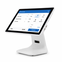 Système de point de vente (PDV) à écran tactile unique avec Wi-Fi 6, garantie 1 an pour PC Windows, caisse enregistreuse de restaurant
