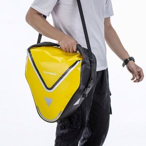 Bolsa impermeable para bicicleta de montaña MTB de 20L, bolsa triangular para portaequipajes, accesorios para ciclismo al aire libre, fábrica BSCI - Product Image 4