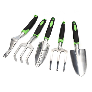 9PCS Bag <b>Gardening</b> Tools Aluminum Simple Style China Garden Hand Tool Garden Accessories Equipment <b>Kit</b> Set Rubber Handle Tools - Product Image 3