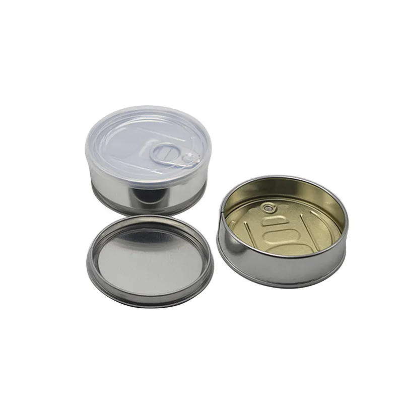 Factory Wholesale Empty Food Grade Metal Tin Can For Tuna Fish Ham Meat Chicken Canning Easy Open Can Seal Ring-Pull Tin Can