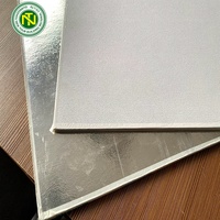 Plaque d'accès pour plafond en aluminium blanc 2x4, plaques de plafond décoratives à encastrer, panneau de plafond en PVC laminé en gypse