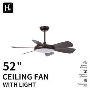 Pure Copper DC Motor 42 Inch 52 Inch <b>Remote</b> <b>Control</b> Living Room Dining Room Modern Mute Led <b>Ceiling</b> <b>Fan</b> <b>With</b> Light - Product Image 4