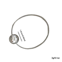 Élastique à cheveux haut de gamme en or et argent pour femmes et filles, accessoires capillaires tendance, vente en gros