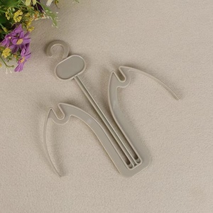 Hot Sale Foldable <strong>Hook</strong> <strong>Custom</strong> Logo Hangers Sneakers Slippers White Black Hangers Colors <strong>Made</strong> Grain Slippers <strong>Display</strong> Rack Hangers - Product Image 5