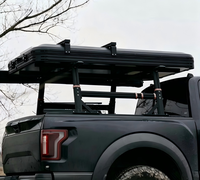 Tente de toit rigide en aluminium pour pick-up Ford avec auvent, idéale pour le camping
