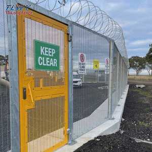 TLWY 4 6 8 pieds Périmètre Anti-escalade 358 Clôture de sécurité <span class=keywords><strong>rigide</strong></span> Portes d'allée en fil d'acier Protection Prisons - Product Image 6