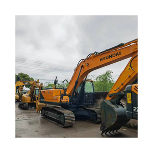 Excavatrice sur chenilles Hyundai 220LC-9S d'occasion 22 tonnes, moteur, boîte de vitesses, pompe, roulement, godet de 1,2 m³, fabriquée en Corée du Sud - Product Image 1