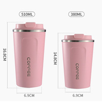 Gobelet Oem en vrac, gobelet cadeau Fahrenheit, bouteille d'eau intelligente en acier inoxydable bon marché avec affichage de la température par Led Termo