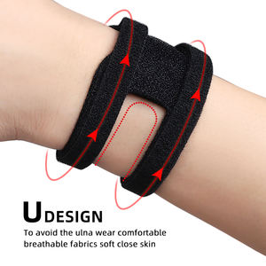สายรัดข้อมือปรับได้,สายรัดข้อมือสำหรับอาการปวดข้อมือด้านข้างสายรัดข้อมือน้ำหนักแบริ่งซ้ายหรือขวา - Product Image 4