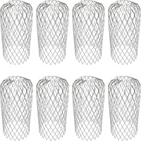 Direct en gros extensible gouttière garde couvre pluie garde feuille filtre maille pour jardin tuyau de descente crépine filtre en aluminium