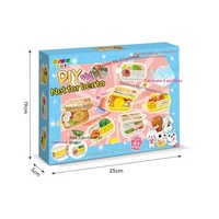 YD TOYS DIY Mini Cuisine Jouet pour Enfants, Ensemble de Jeu de Rôle Écologique en Plastique ABS Non Toxique, Créatif Anti-Stress à Presser