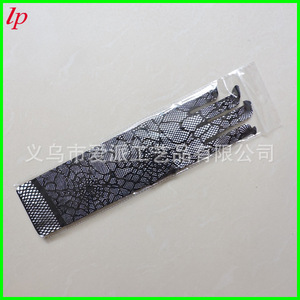 Guantes de malla para Halloween, diseño de telaraña, largos, sin dedos, negros, accesorio para disfraz de fiesta, uso al aire libre, verano 2020 LPCG006 - Product Image 2